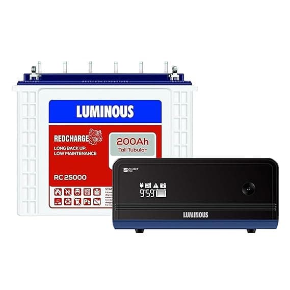 Luminous Zelio+ 1100 Inverter + RC 25000